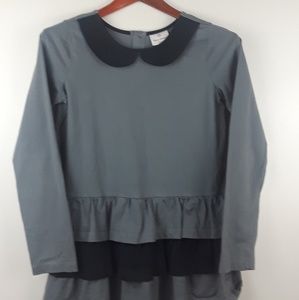 Hanna Andersson Ruffle Collared Top